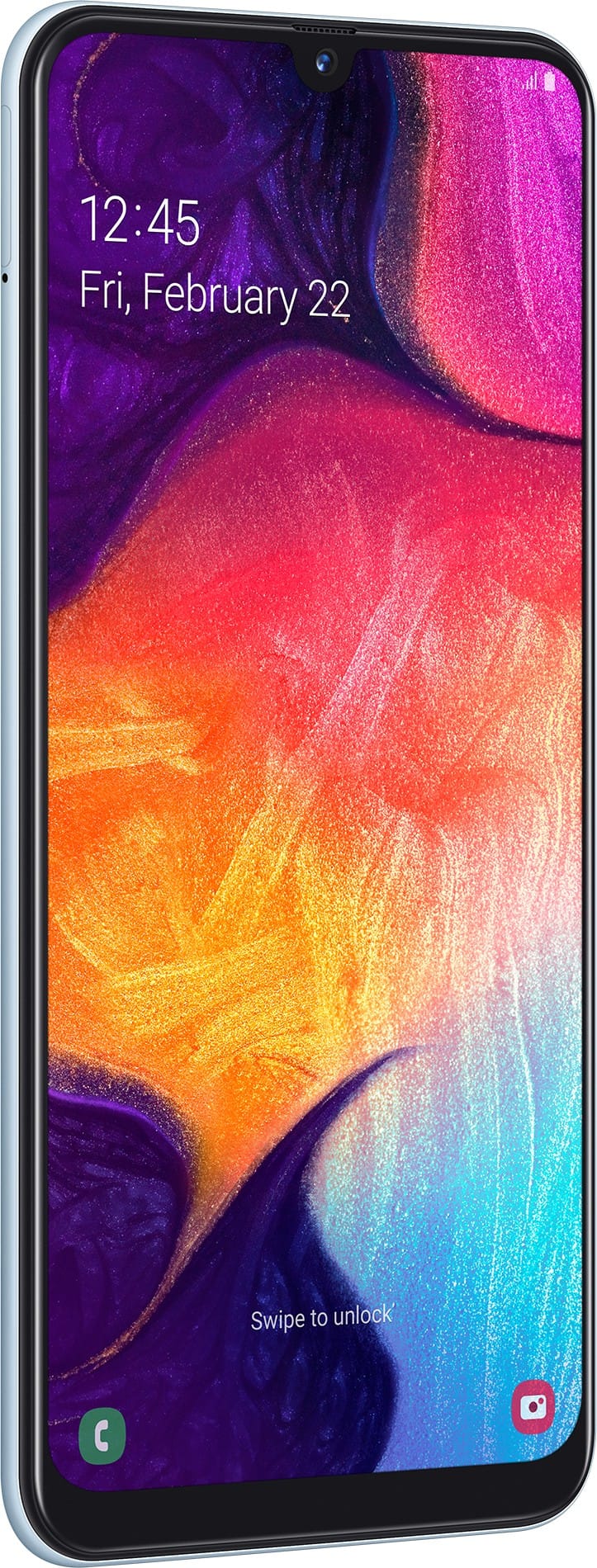 Smartphone Samsung Galaxy A50 (2019, Double Sim) blanc