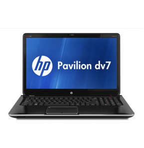PC portable HP Pavilion dv7-7065ef noir, finition métallique (B6G43EA)