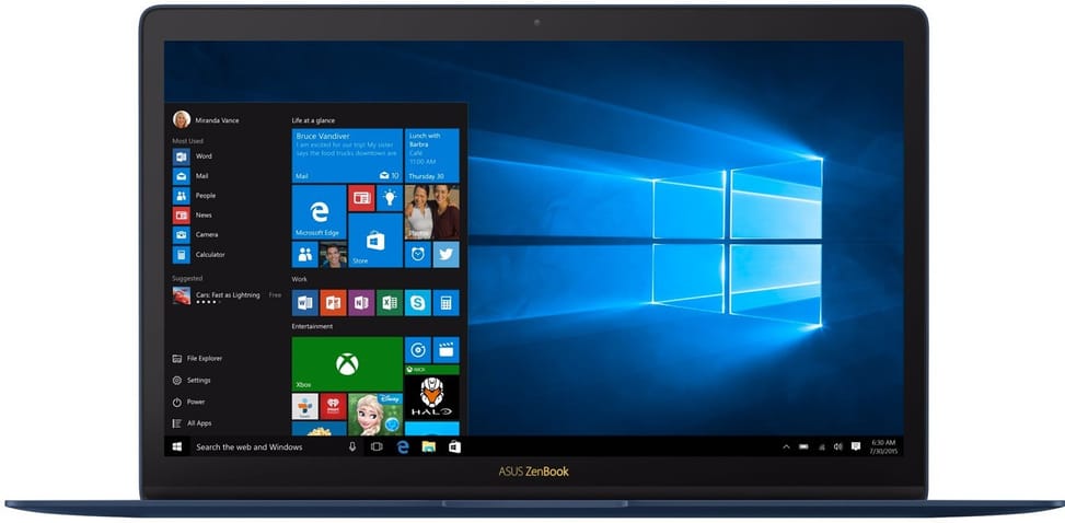 Ordinateur portable ASUS ZenBook 3 UX390UA-GS038T