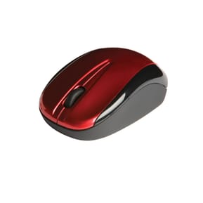 Souris Verbatim Nano sans fil laser - Rouge