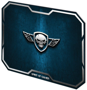 Tapis de souris de jeu SpiritOfGamer Winged Skull