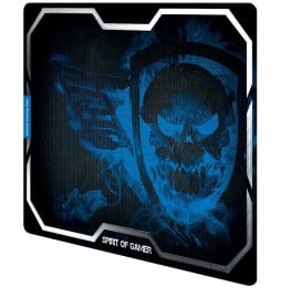 Tapis de souris de jeu SpiritOfGamer Smokey Skull King (SOG-PAD01XLB)