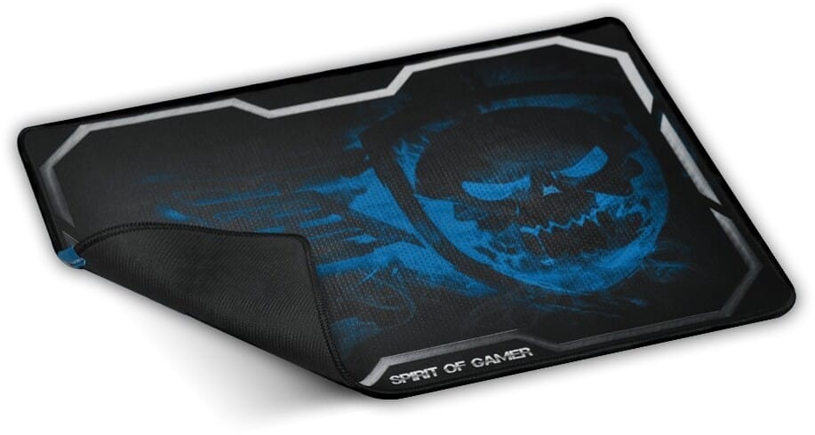 Tapis de souris de jeu SpiritOfGamer Smokey Skull King (SOG-PAD01XLB)
