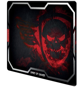 Tapis de souris de jeu SpiritOfGamer Smokey Skull King (SOG-PAD01XLB)