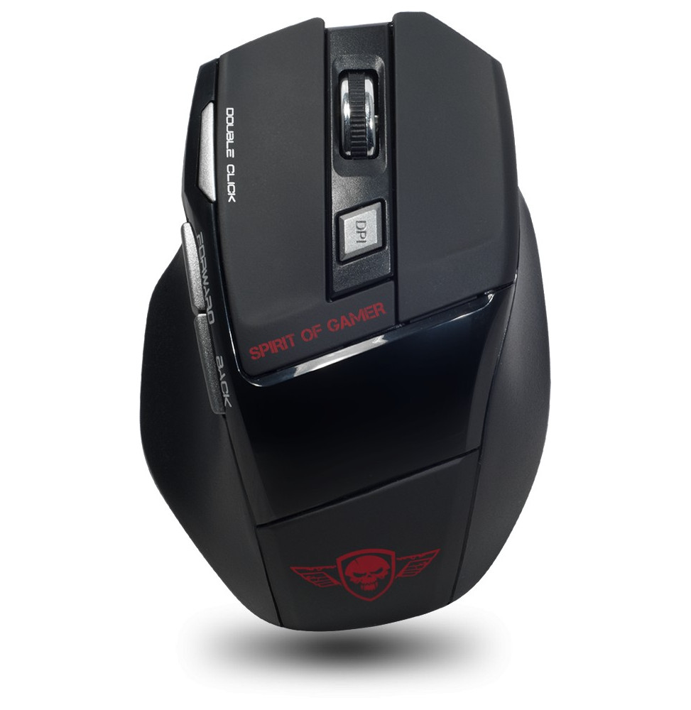 Souris de jeu SpiritOfGamer Pro-M9 - 2000 DPI - Sans fil (S-G929RF)