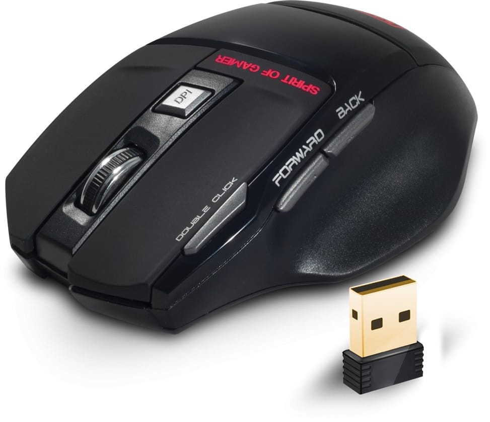 Souris de jeu SpiritOfGamer Pro-M9 - 2000 DPI - Sans fil (S-G929RF)