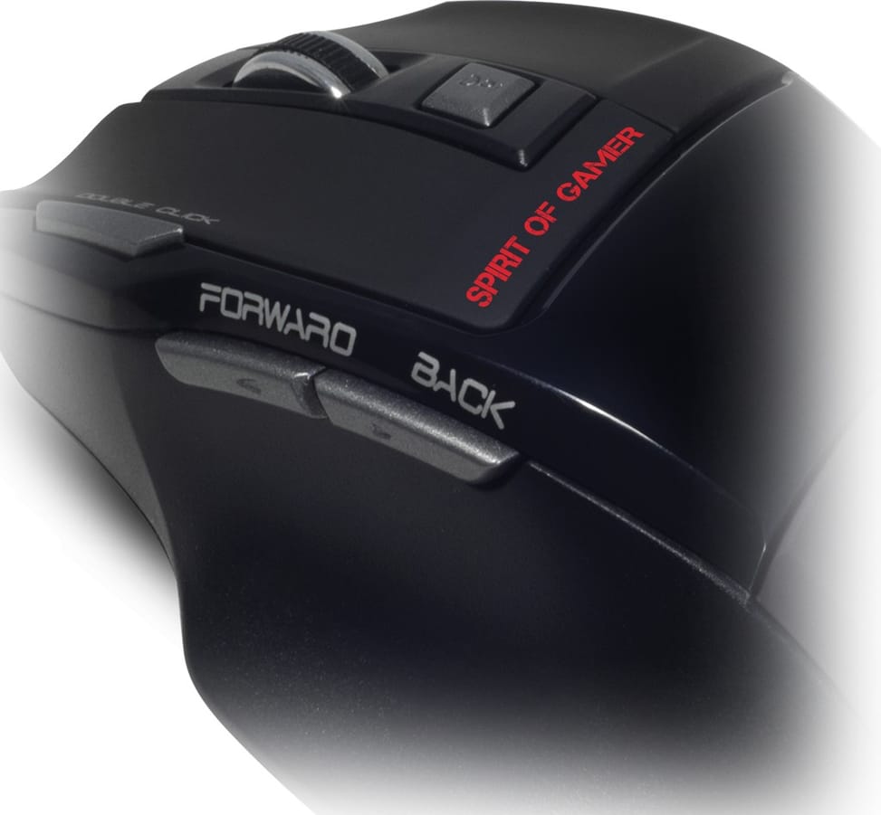 Souris de jeu SpiritOfGamer Pro-M9 - 2000 DPI - Sans fil (S-G929RF)