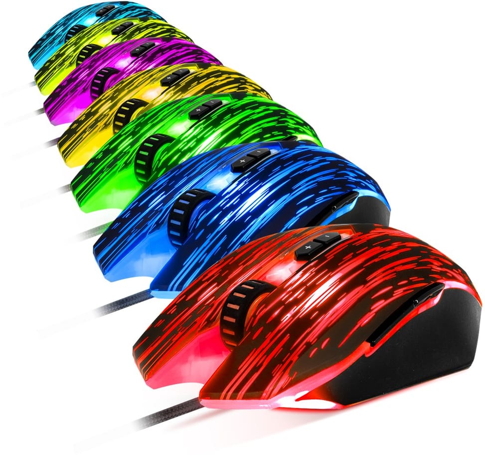 Souris de jeu SpiritOfGamer Elite M40 FURY - Optique (S-EM40F)