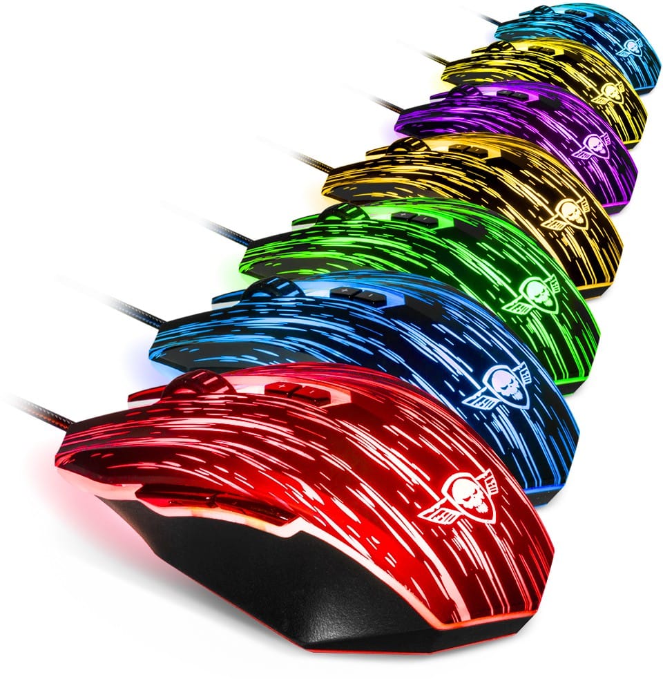 Souris de jeu SpiritOfGamer Elite M40 FURY - Optique (S-EM40F)