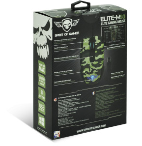 Souris Gaming SpiritOfGamer Elite M50 - Edition Armé (S-EM50A)