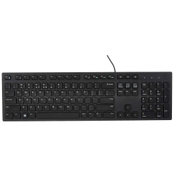 Clavier multimédia Dell KB216 - AZERTY- Noir  (580-ADGU-1)