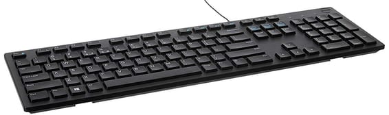 لوحة مفاتيح Dell KB216 USB سوداء - فرنسية (AZERTY) (580-ADGU)