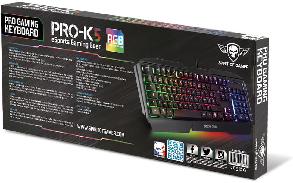 Clavier SOG Pro-K5 - Semi-mécanique (CLA-PK5)