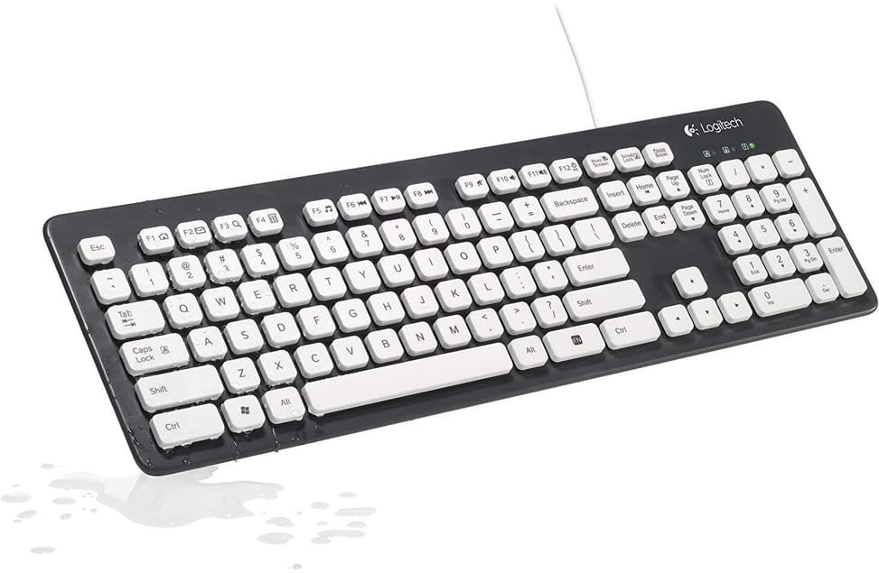 Logitech Washable Keyboard K310 - Clavier filaire lavable (AZERTY, Français)