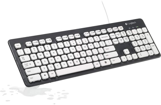 Logitech Washable Keyboard K310 - Clavier filaire lavable (AZERTY, Français)