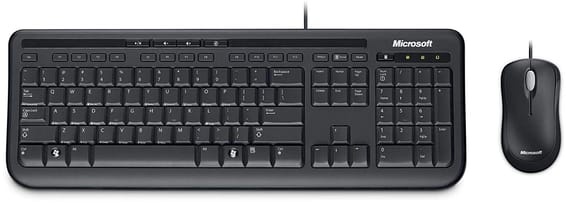 Clavier et souris Microsoft Wired Desktop 600
