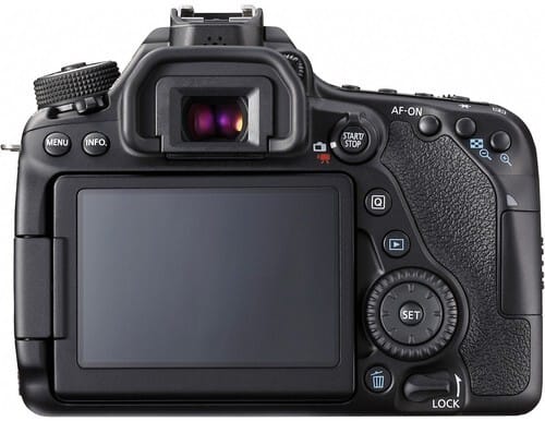 Appareil photo Compact Canon EOS 80D 18-55mm IS (1263C011AB)