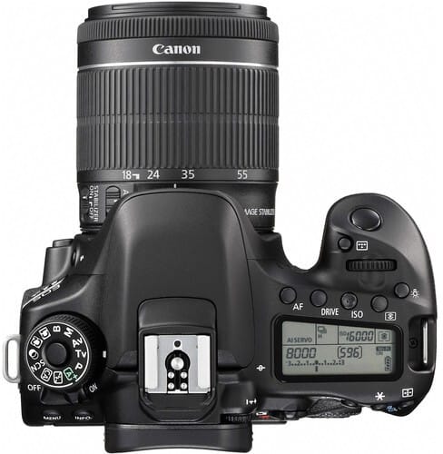 Appareil photo Compact Canon EOS 80D 18-55mm IS (1263C011AB)