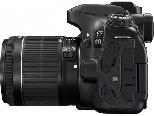 Appareil photo Compact Canon EOS 80D 18-55mm IS (1263C011AB)