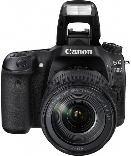 Reflex Canon EOS 80D + Objectif Canon EF-S 18-135mm IS USM (1263C012AA)