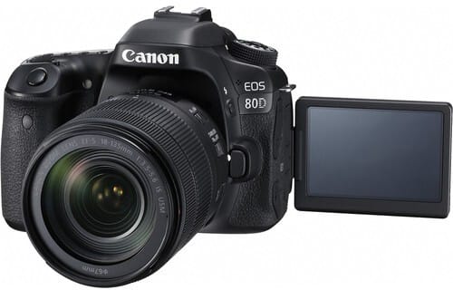 Reflex Canon EOS 80D + Objectif Canon EF-S 18-135mm IS USM (1263C012AA)