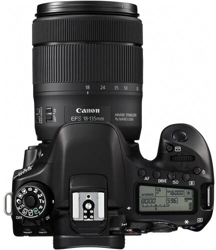 Reflex Canon EOS 80D + Objectif Canon EF-S 18-135mm IS USM (1263C012AA)