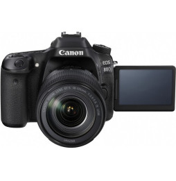 Reflex Canon EOS 80D + Objectif Canon EF-S 18-135mm IS USM (1263C012AA)