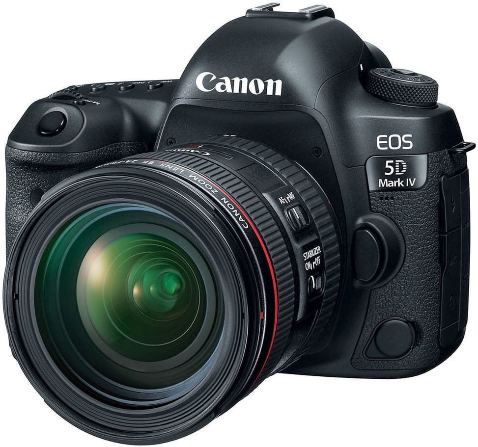 Appareil photo Compact Canon EOS 5D Mark IV + 24-70 F4L (1483C031AA)