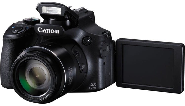 Appareil photo compact Canon PowerShot SX60 HS (9543B002AA)