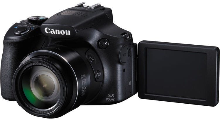 Appareil photo compact Canon PowerShot SX60 HS (9543B002AA)