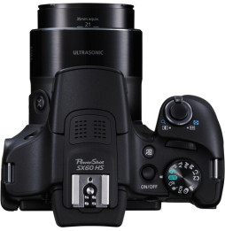 Appareil photo compact Canon PowerShot SX60 HS (9543B002AA)