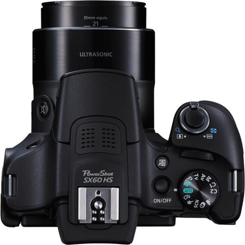Appareil photo compact Canon PowerShot SX60 HS (9543B002AA)
