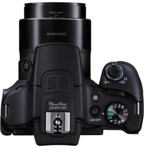 Appareil photo compact Canon PowerShot SX60 HS (9543B002AA)