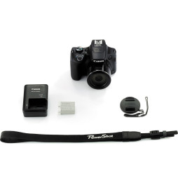 Appareil photo compact Canon PowerShot SX60 HS (9543B002AA)