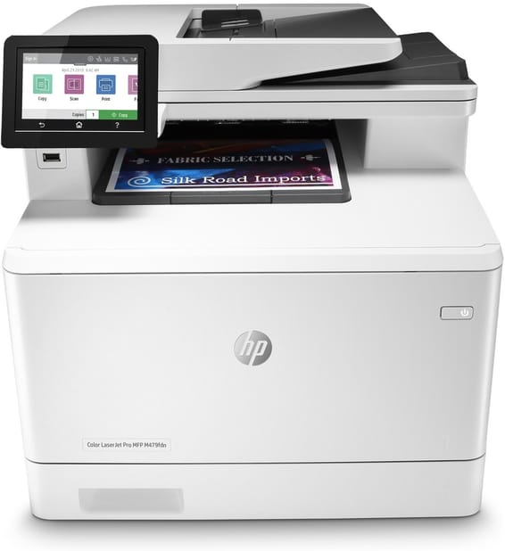 Imprimante Multifonction Laser HP Color LaserJet Pro M479fdn (W1A79A)
