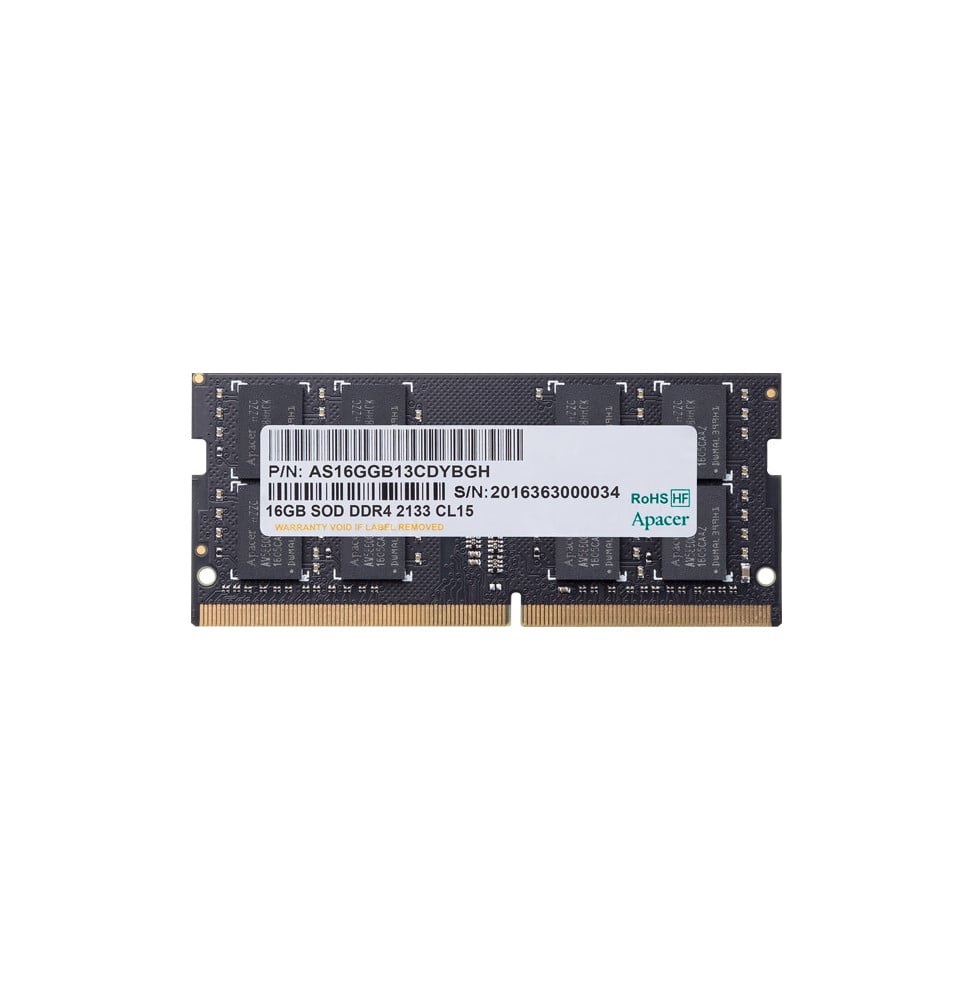 Barrette Mémoire APACER - 16 GB Barrette Mémoire APACER - 16 GB