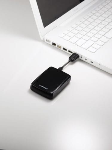 Disque dur de poche Samsung S1 Mini 120 GB 1,8" (noir)