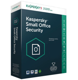 Kaspersky Small Office Security 8.0 | 1 Serveur / 5 Postes (KL45418BEFS-20MWCA)