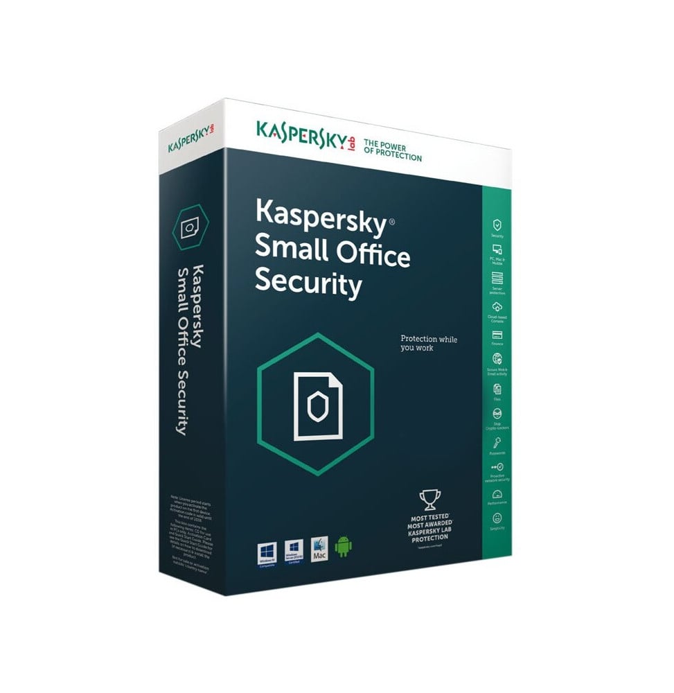 Kaspersky Small Office Security 8.0 | 1 Serveur / 5 Postes