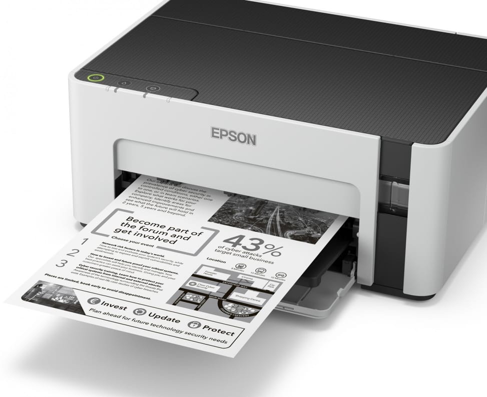 Imprimante Monochrome Epson EcoTank M1100 à réservoir rechargeable  (C11CG95404) — image 6
