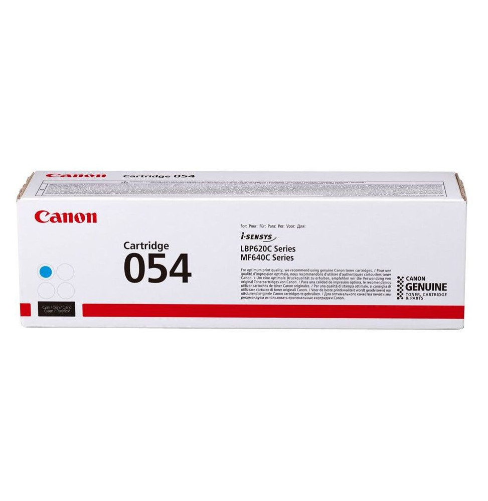 Canon 054 Cyan - Toner Canon d'origine (3023C002AA) Canon 054 Cyan - Toner Canon d'origine (3023C002AA)