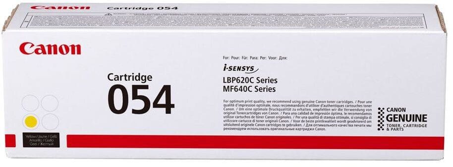 Canon 054 Yellow - Original Canon Toner (3021C002AA) — image 1