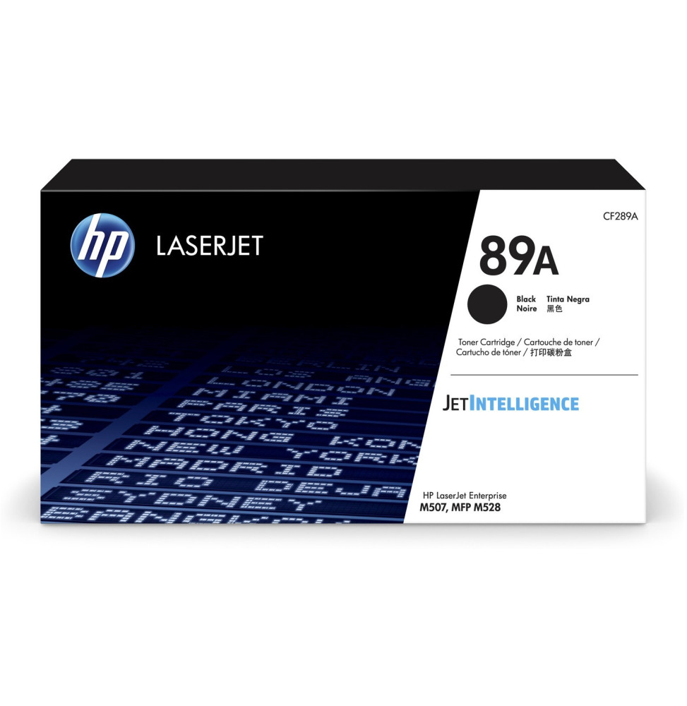 HP 89A Noir (CF289A) - Toner HP LaserJet d'origine HP 89A Noir (CF289A) - Toner HP LaserJet d'origine
