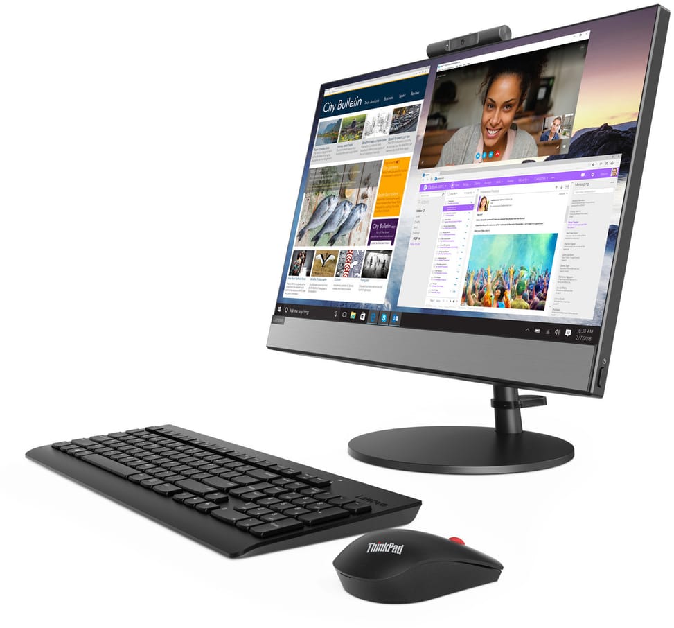 Ordinateur Tout-en-un Lenovo V530-22ICB (10US00LWFM) — image 2