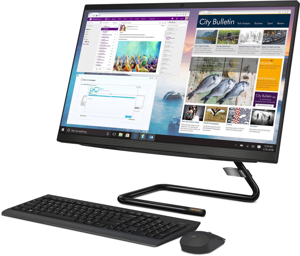 Ordinateur Tout-en-un Lenovo IdeaCentre A340-24ICK (F0ER00A7FE) — image 4