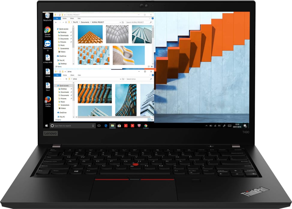 Ordinateur Portable Lenovo ThinkPad T490 (20N2000CFE) — image 1