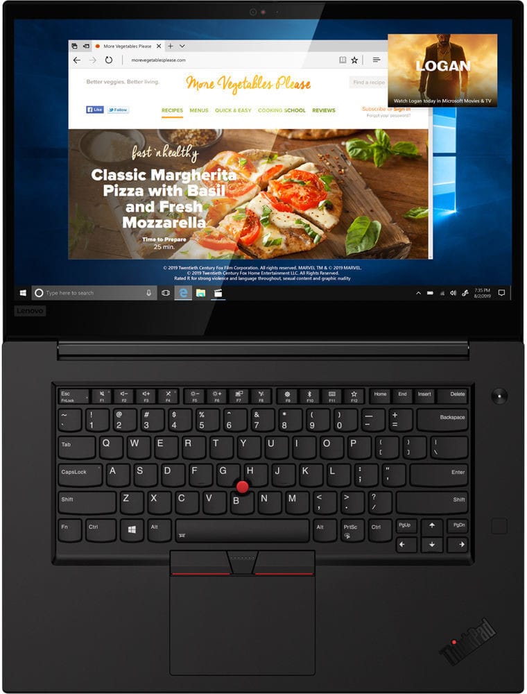 Ordinateur Portable Lenovo ThinkPad X1 Extreme (20QV0010FE) — image 9