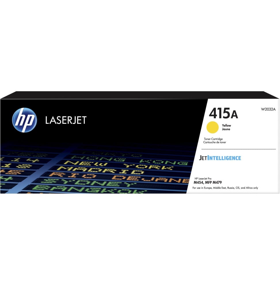 HP 415A Jaune (W2032A) - Toner HP LaserJet d'origine HP 415A Jaune (W2032A) - Toner HP LaserJet d'origine