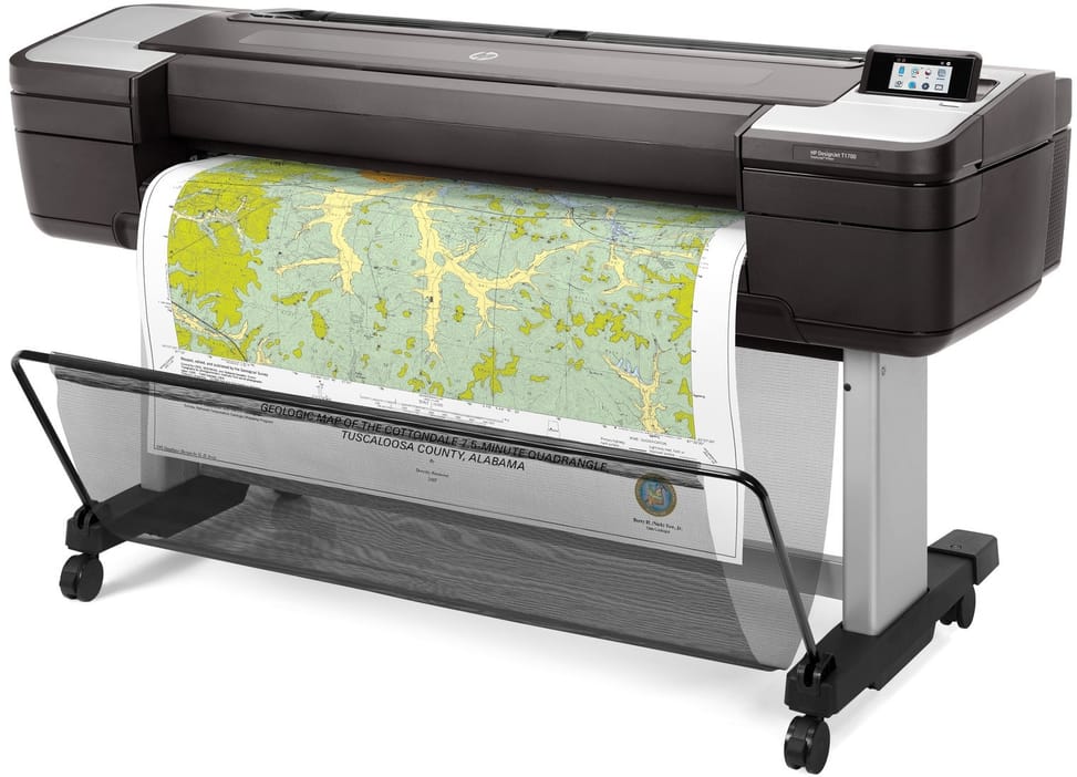 HP DesignJet T1700 Plotter - 44 inches (W6B55A) — image 4