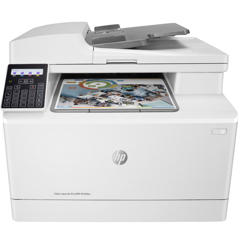 Imprimante Multifonction Laser Couleur HP LaserJet Pro M283fdn (7KW74A)  prix Maroc